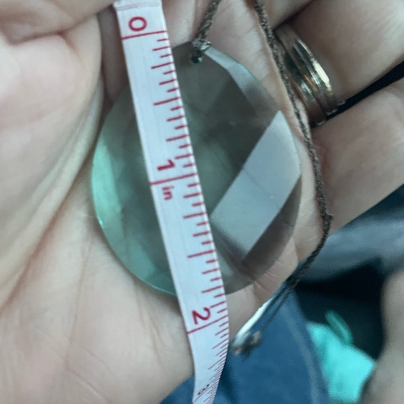 Kendra Scott Blue Pendant Necklace Sterling Silver - Picture 3 of 5